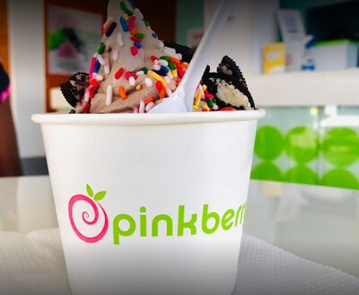 pinkberry ice cream bowl