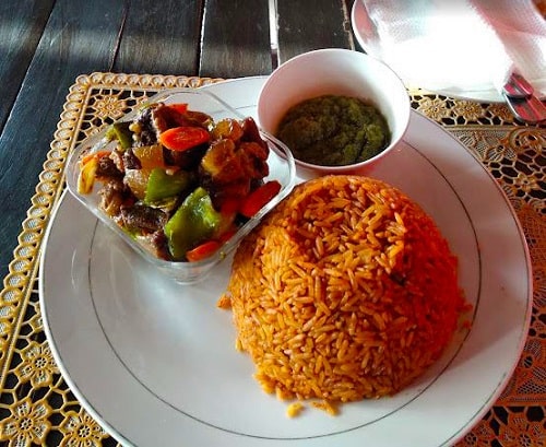 JOLLOF RESTAURANT food